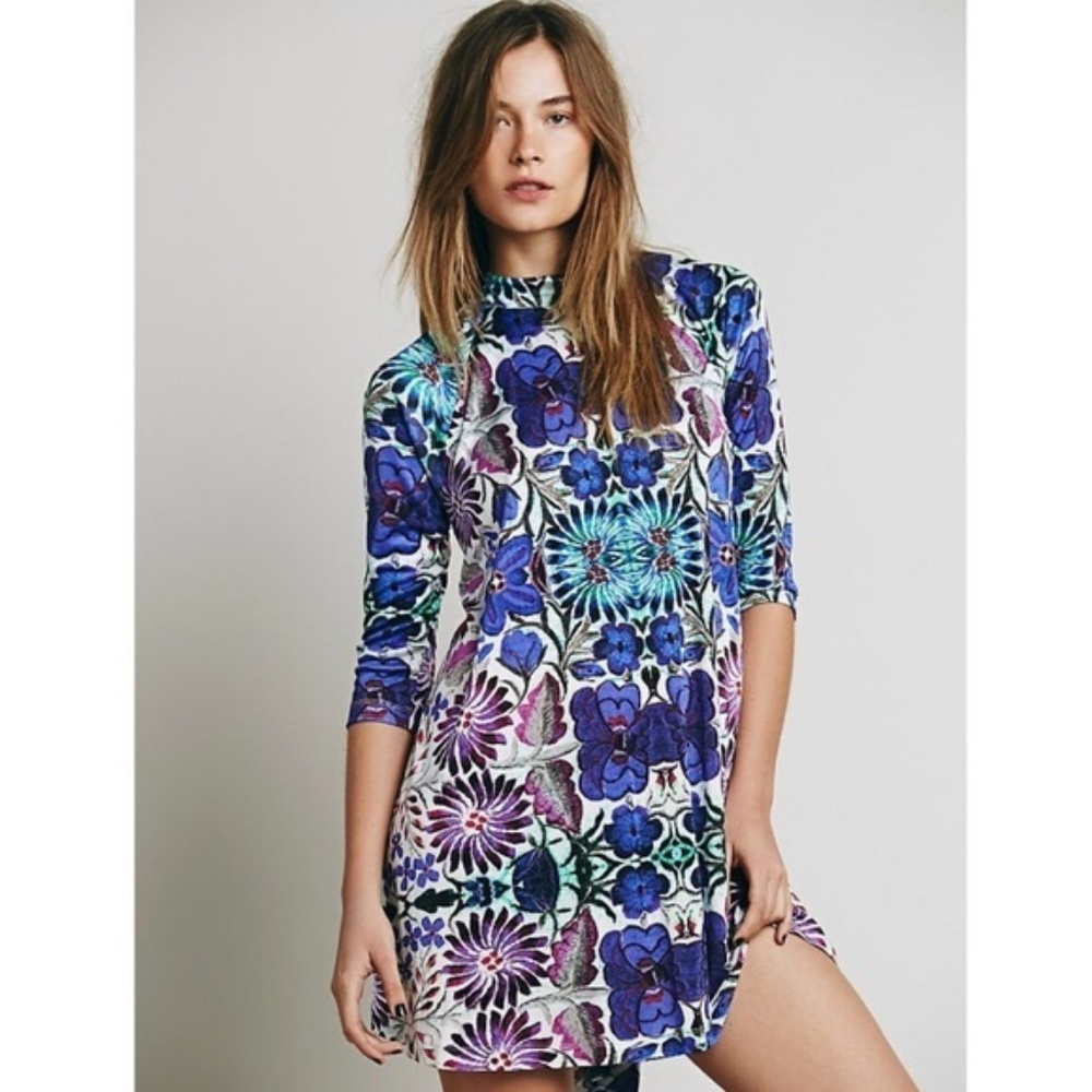 Free People New Romantics Fiesta Floral dress
